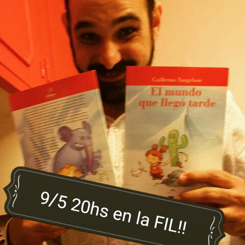 Promo de la presentación de "El Mundo que llegó tarde", EdUNLa.